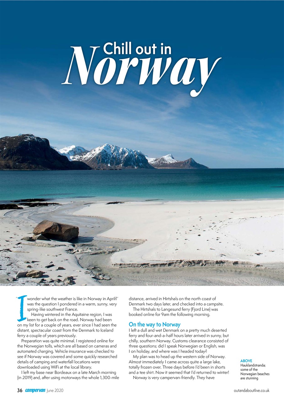 Campervan Preview Pages