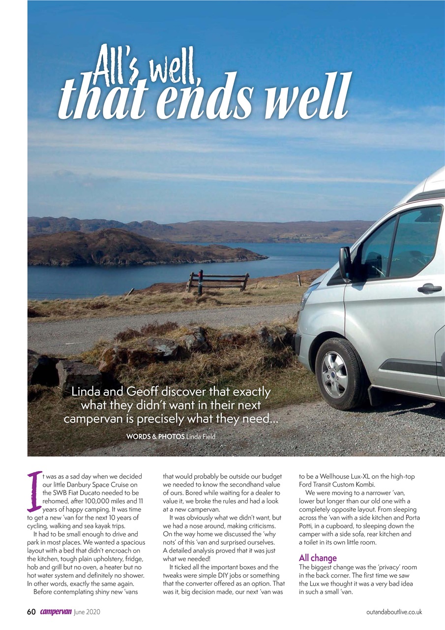 Campervan Preview Pages