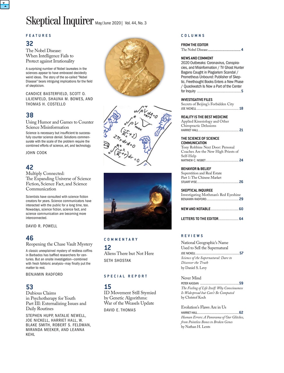 Skeptical Inquirer Preview Pages