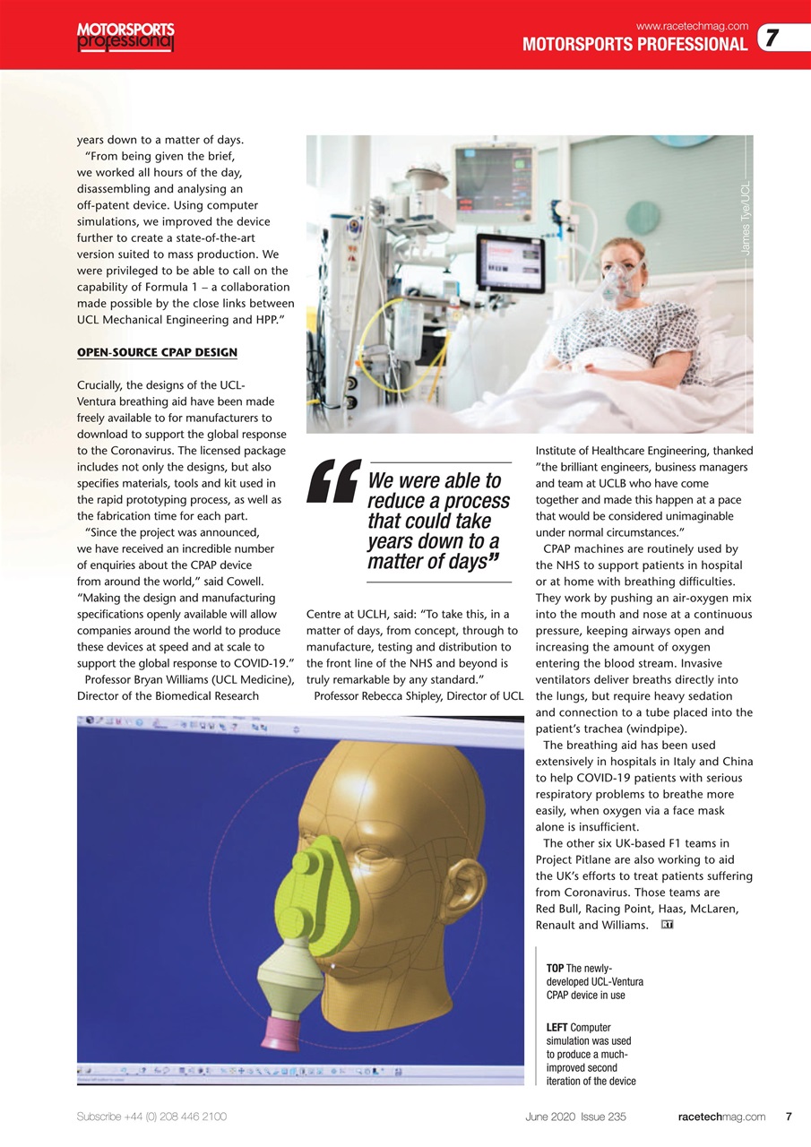 Race Tech Preview Pages