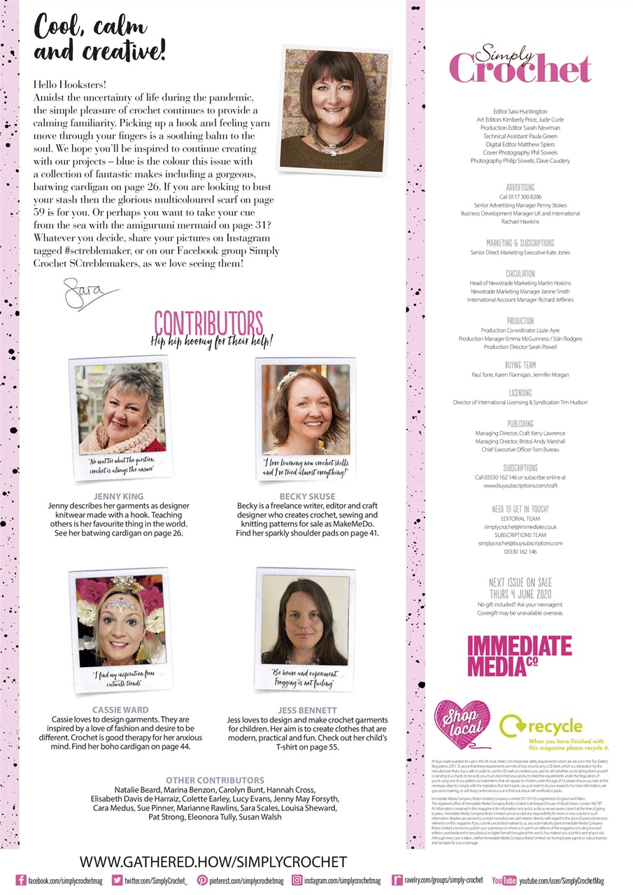 Simply Crochet Preview Pages