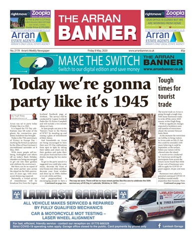 Arran Banner issue 8th May 2020