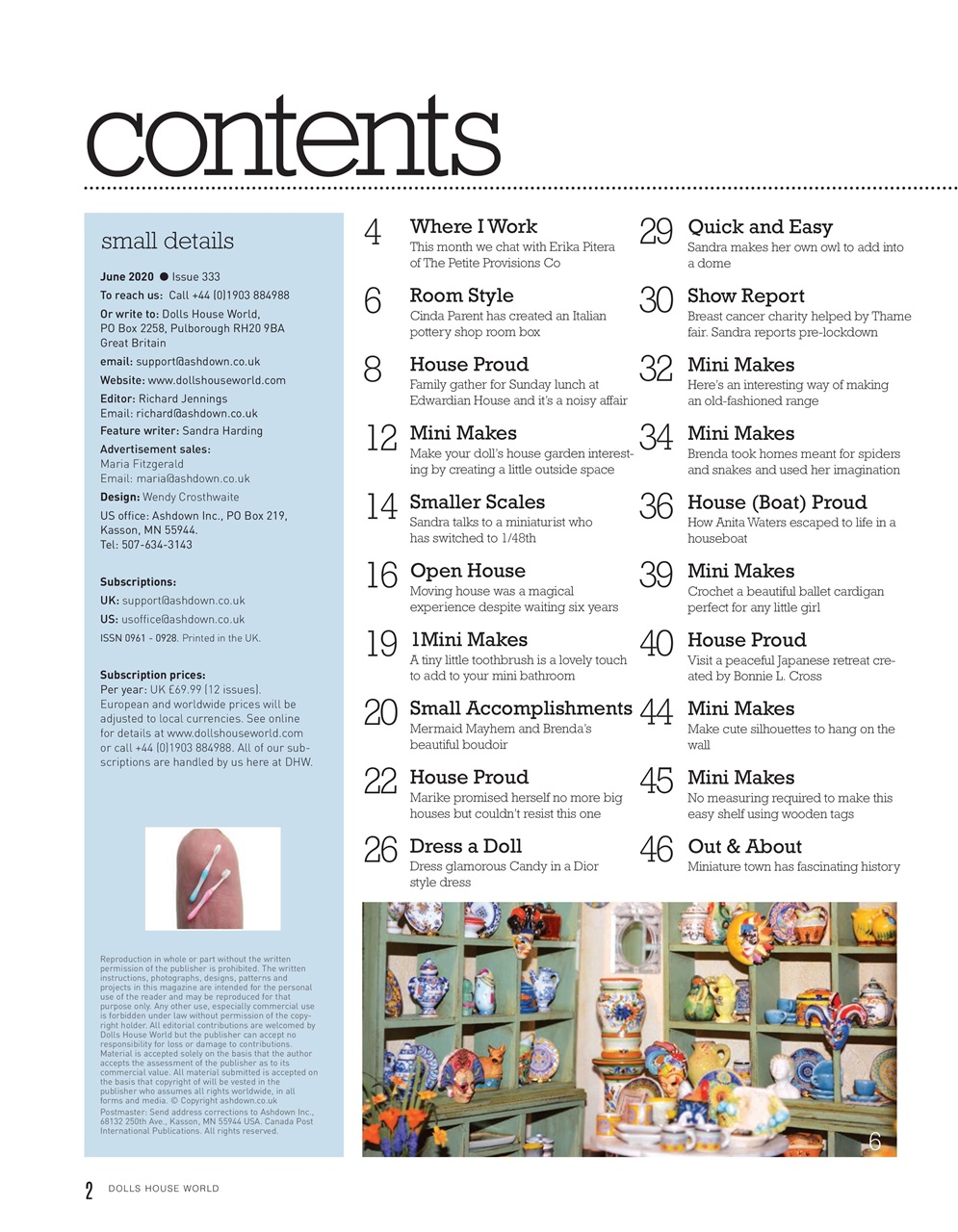 Dolls House World Preview Pages