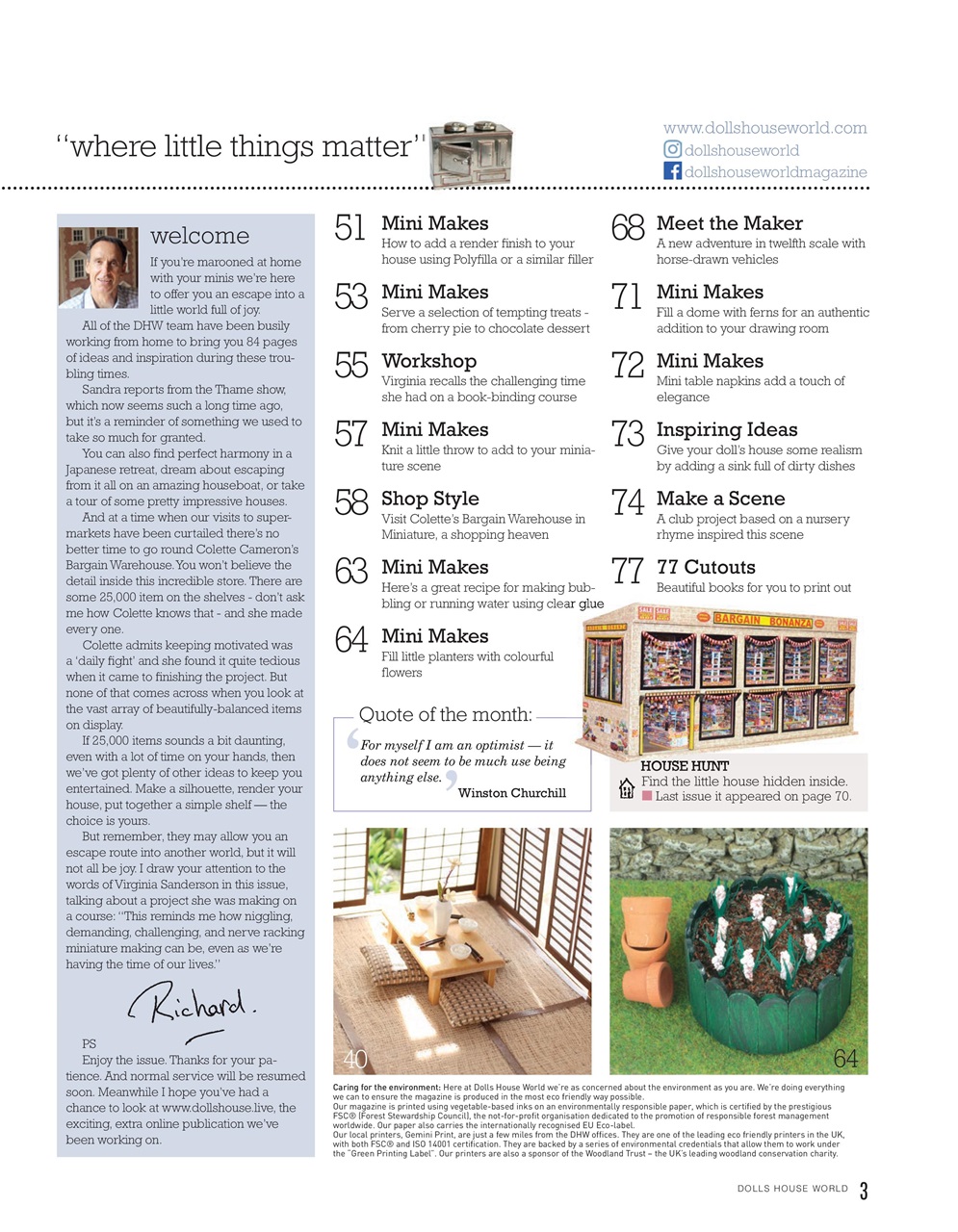 Dolls House World Preview Pages