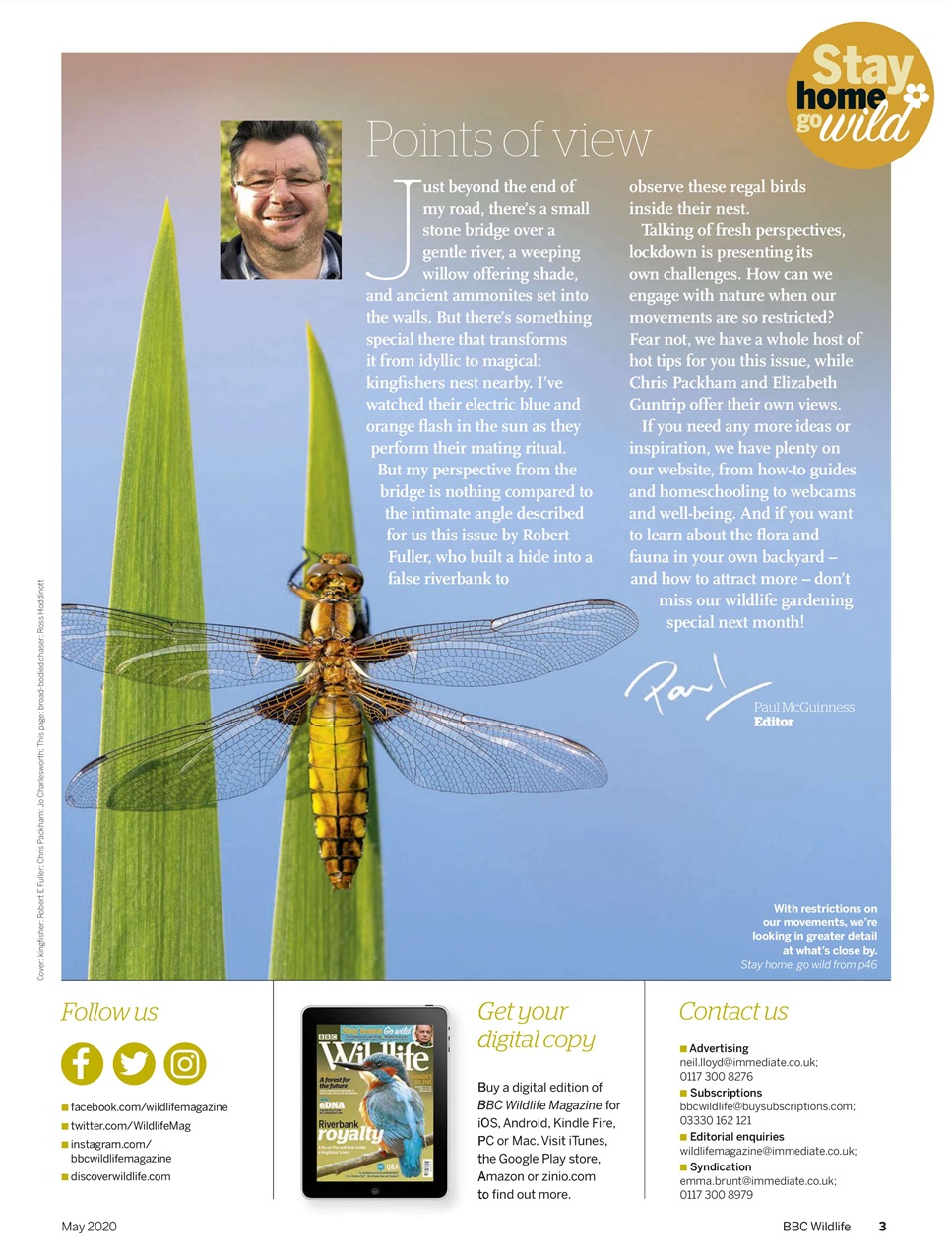 BBC Wildlife Magazine Preview Pages