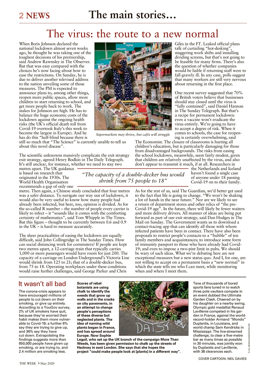 The Week Preview Pages