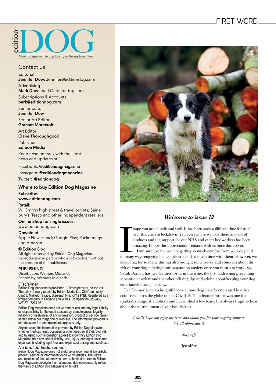 Edition Dog Preview Pages