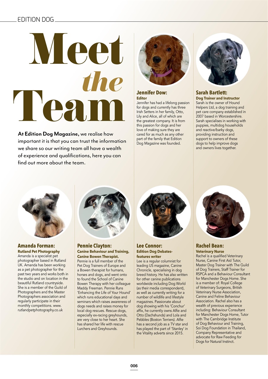 Edition Dog Preview Pages