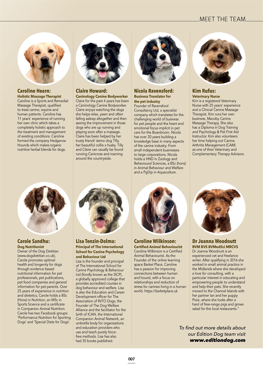 Edition Dog Preview Pages