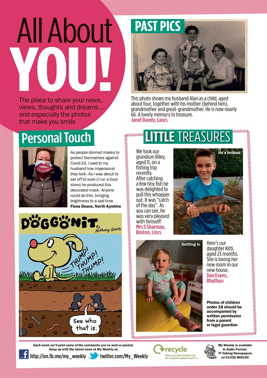 My Weekly Preview Pages