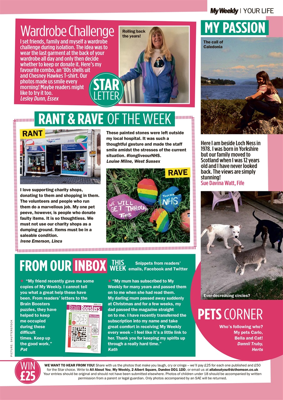 My Weekly Preview Pages