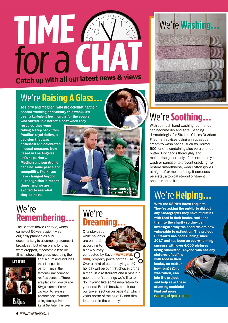 My Weekly Preview Pages