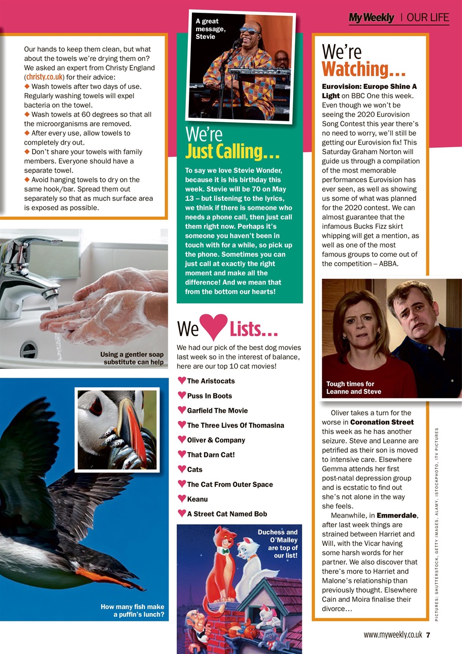 My Weekly Preview Pages