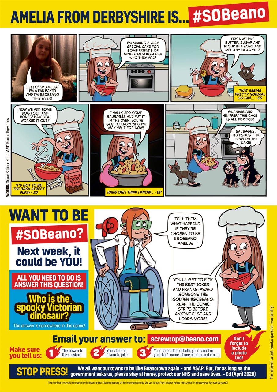 Beano Preview Pages