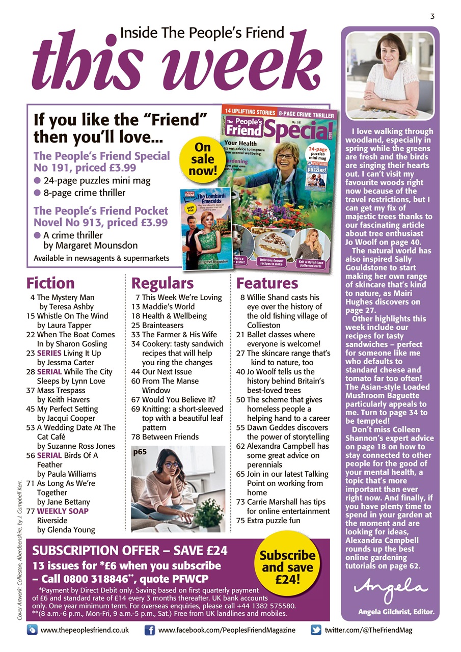 The People’s Friend Preview Pages