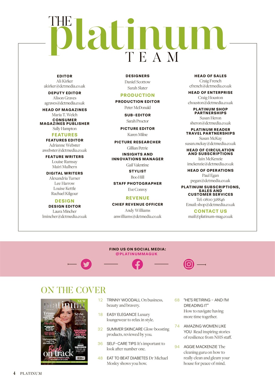 Platinum Preview Pages