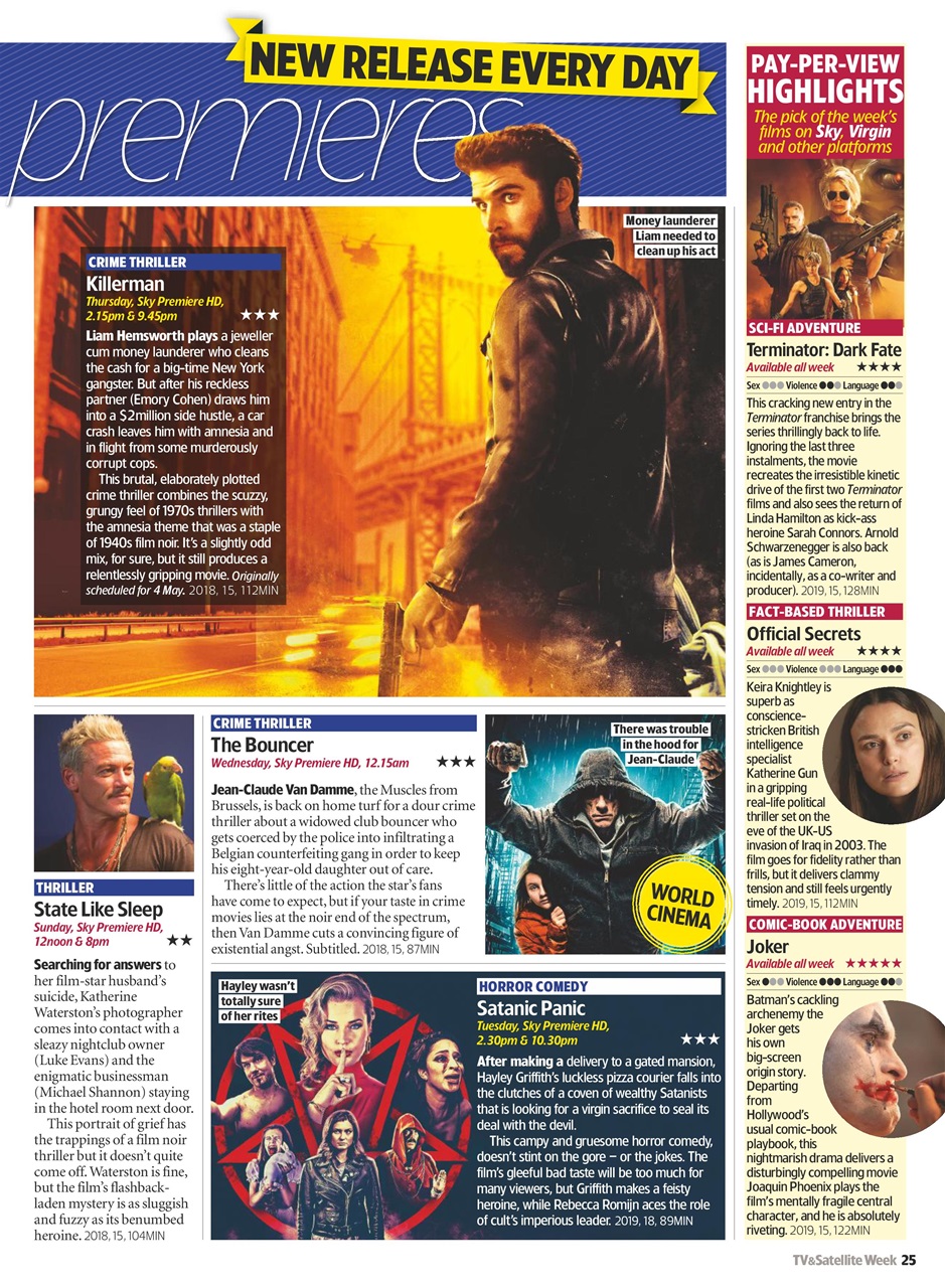 TV & Satellite Week Preview Pages
