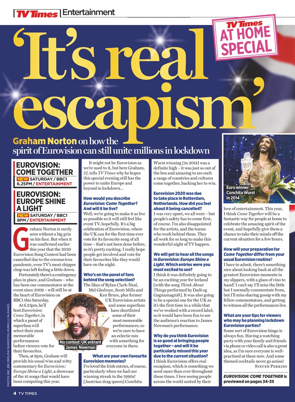 TV Times Preview Pages