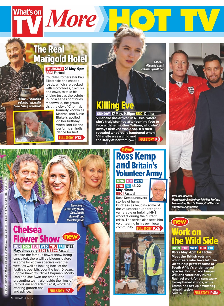 What's on TV Preview Pages