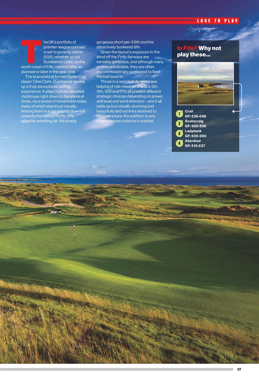 Golf Monthly Preview Pages