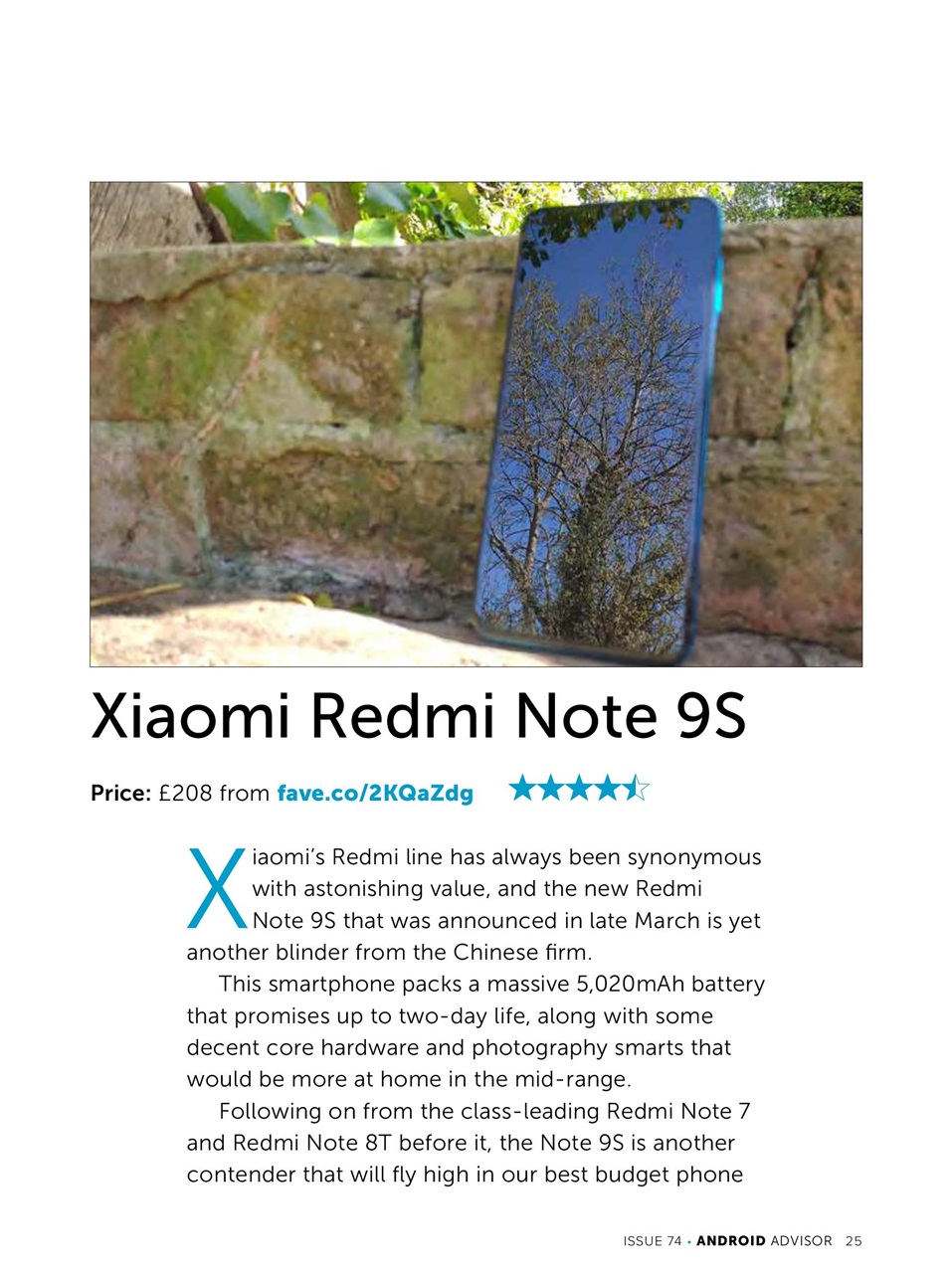 Android Advisor Preview Pages