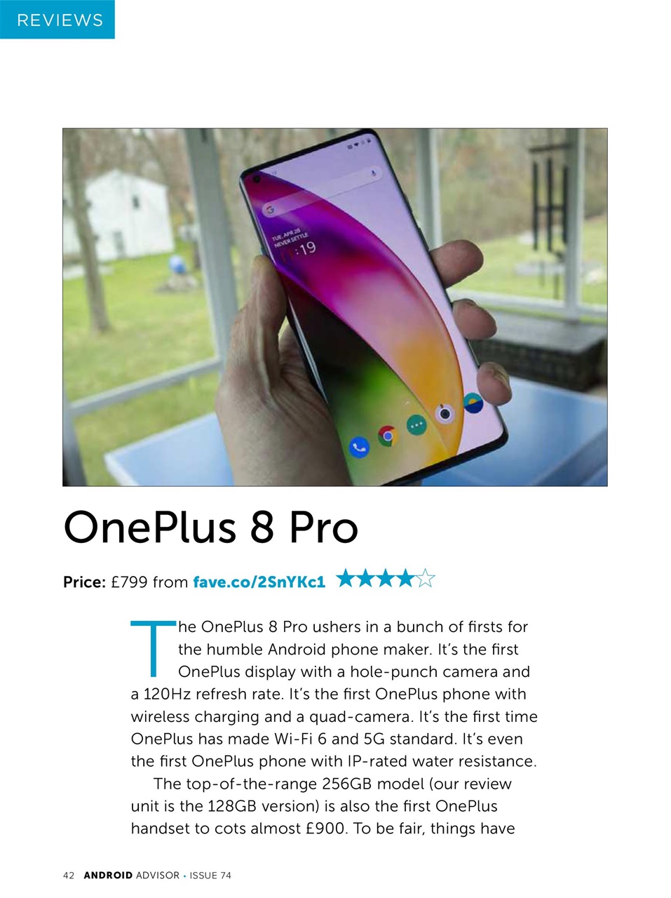 Android Advisor Preview Pages