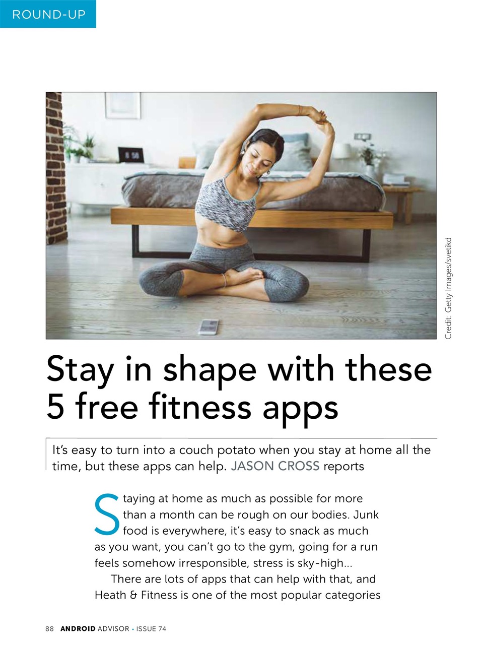 Android Advisor Preview Pages