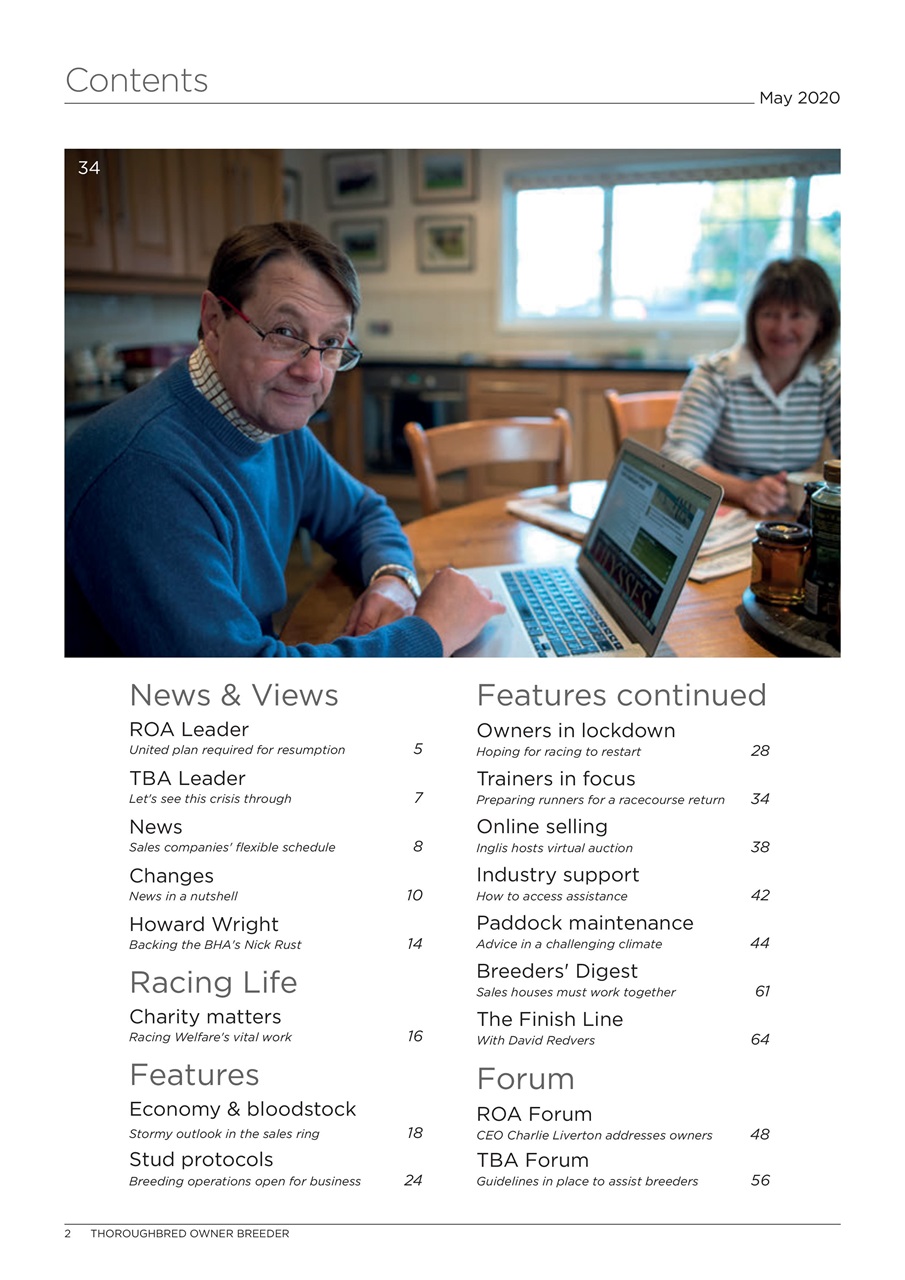 The Owner Breeder Preview Pages