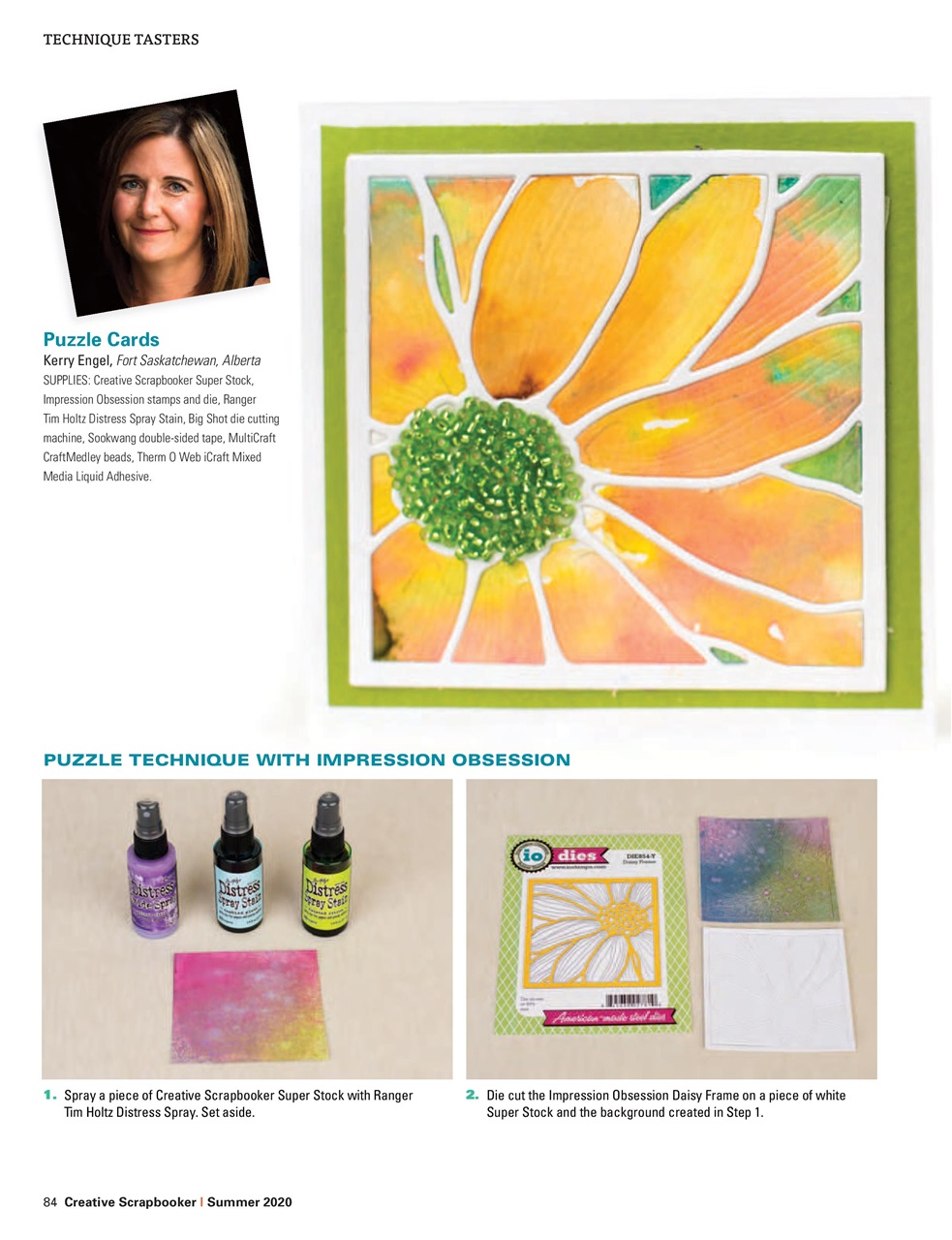 Creative Scrapbooker Preview Pages