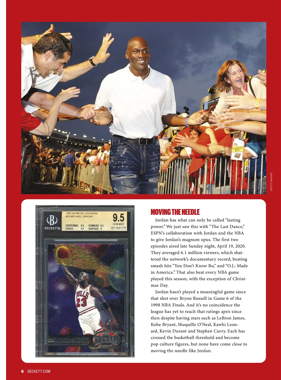 Beckett Basketball Magazine Preview Pages