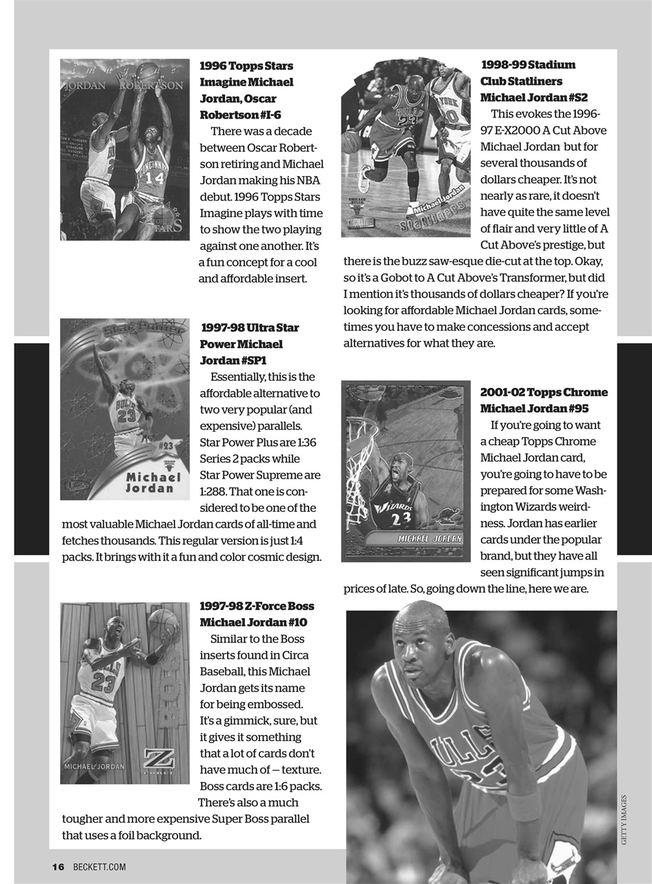 Beckett Basketball Magazine Preview Pages