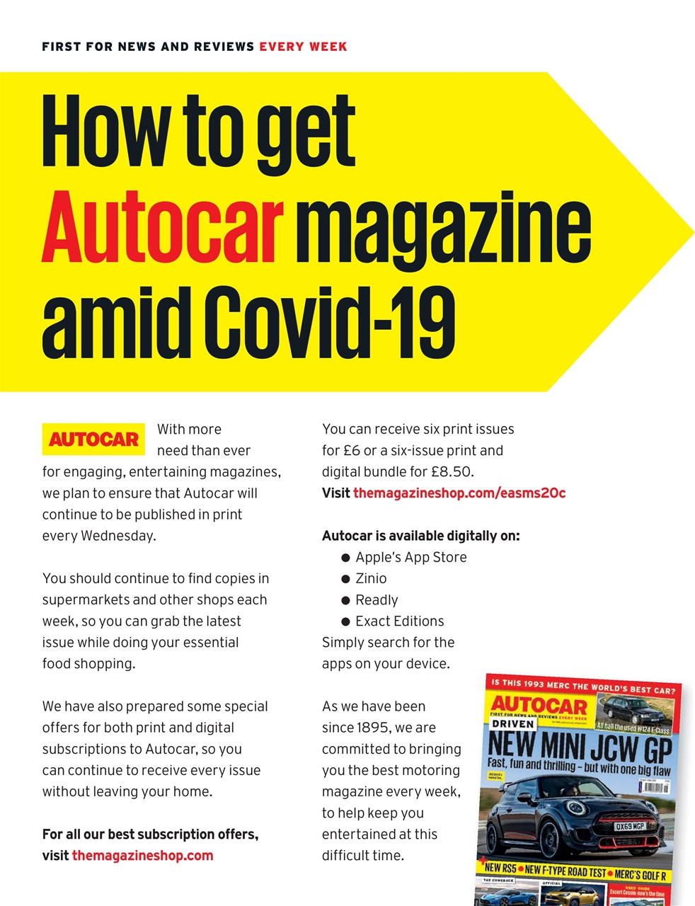 Autocar Preview Pages