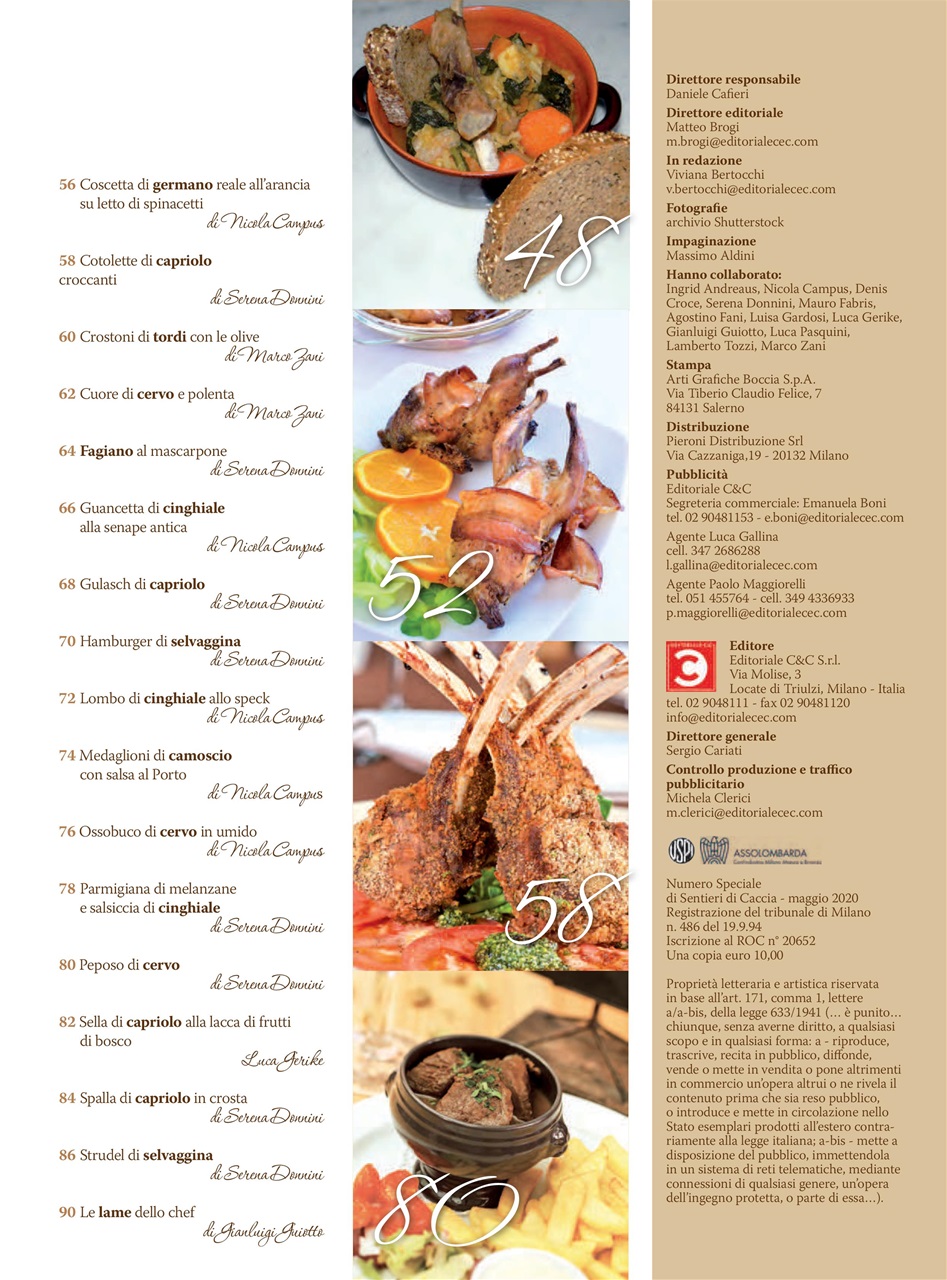 SENTIERI DI CACCIA Preview Pages