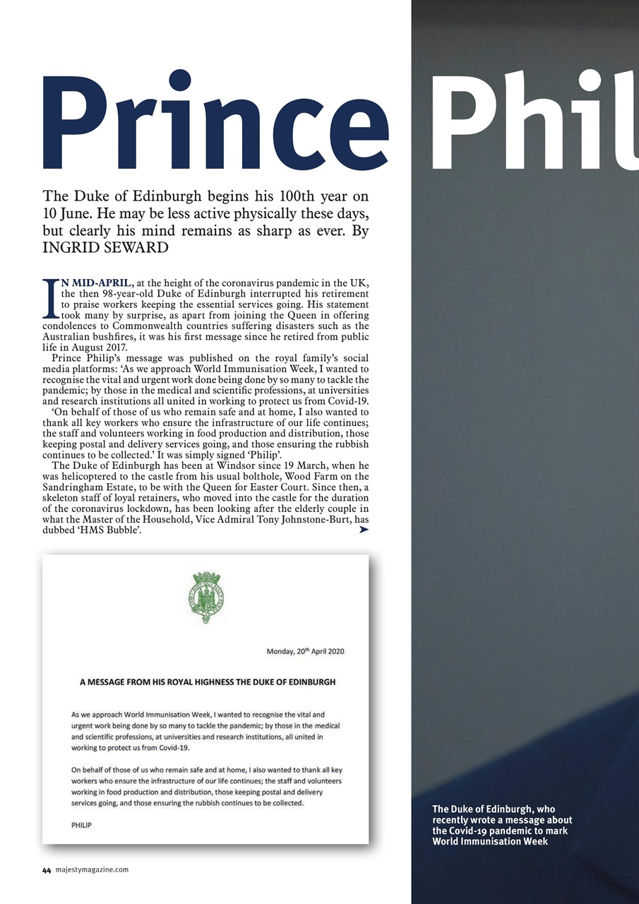 Majesty Magazine Preview Pages