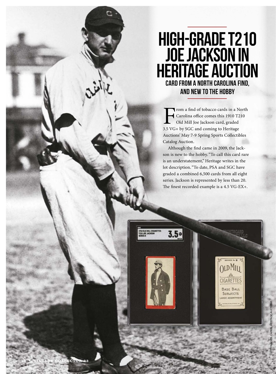 Beckett Vintage Collector Magazine Preview Pages