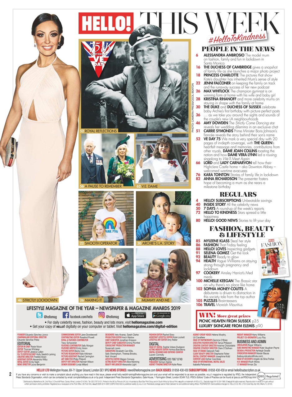 Hello! Magazine Preview Pages