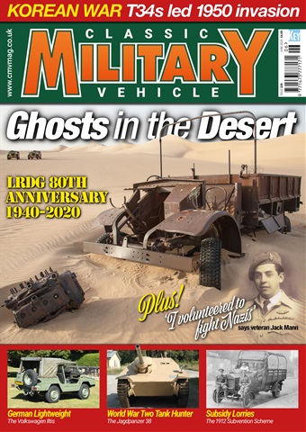 Classic Military Vehicle issue  June 2020
