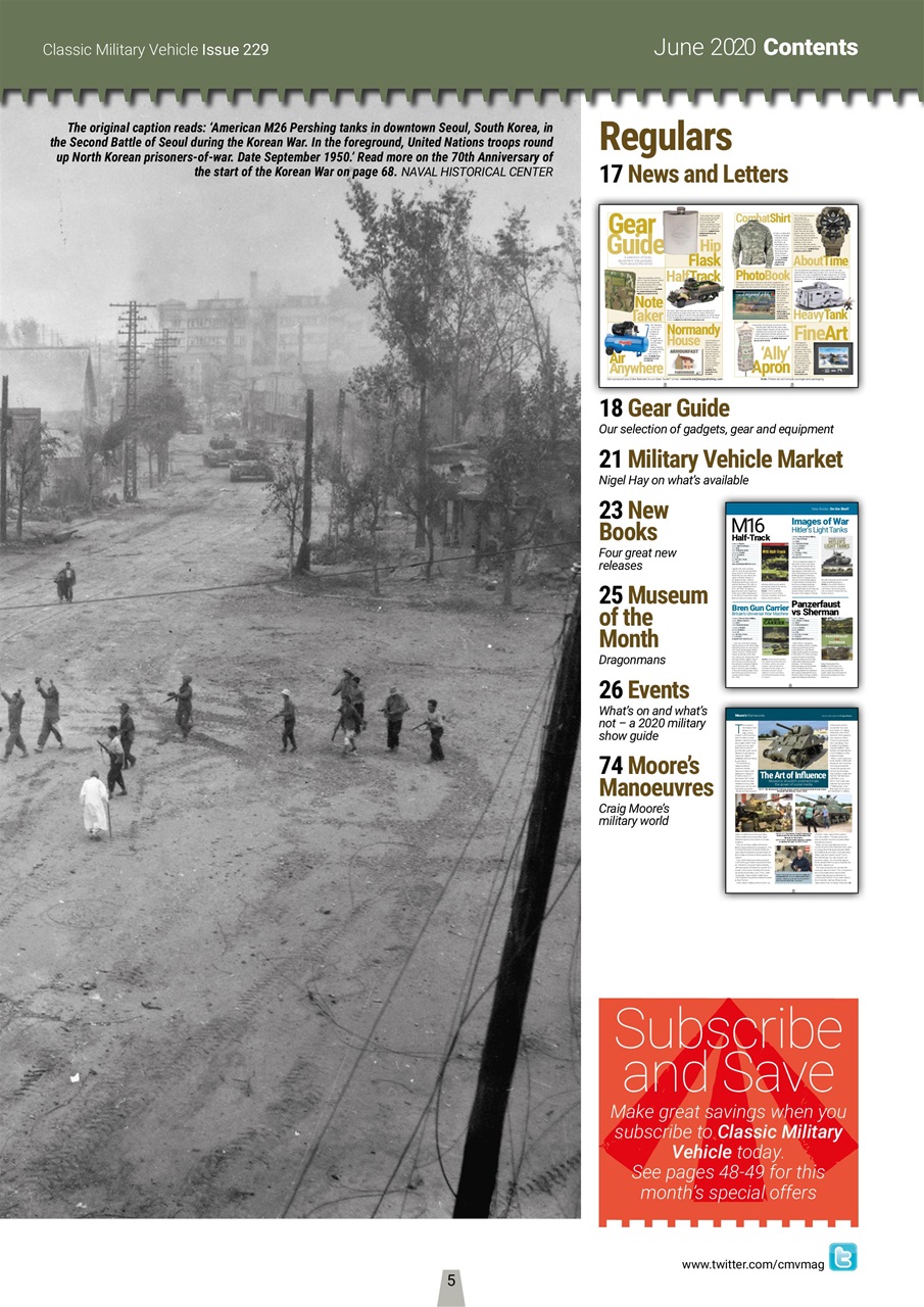 Classic Military Vehicle Preview Pages