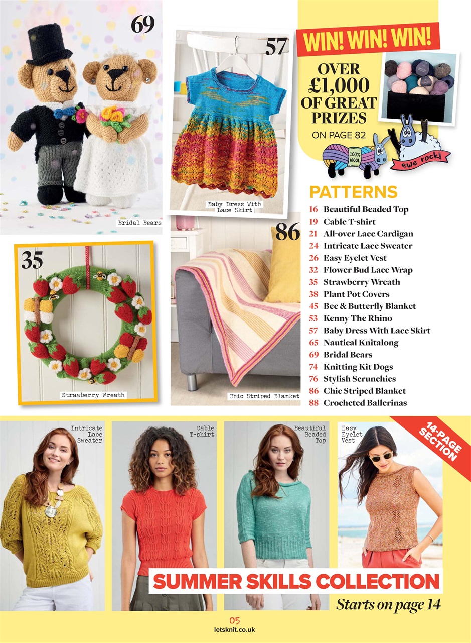 Let's Knit Preview Pages