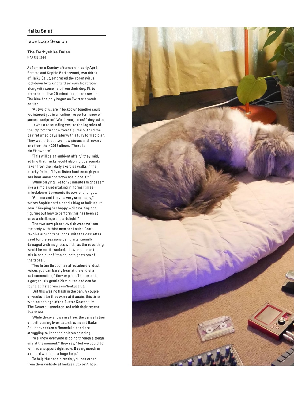 Electronic Sound Preview Pages