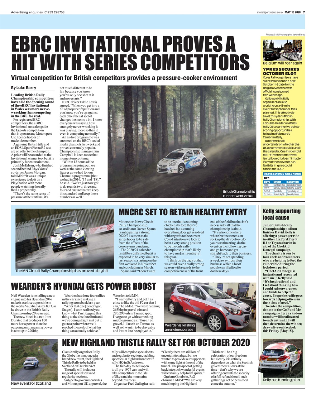 Motorsport News Preview Pages