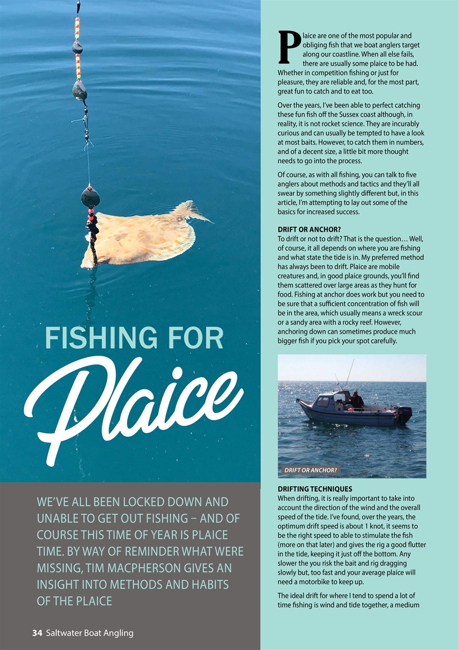 Saltwater Boat Angling Preview Pages