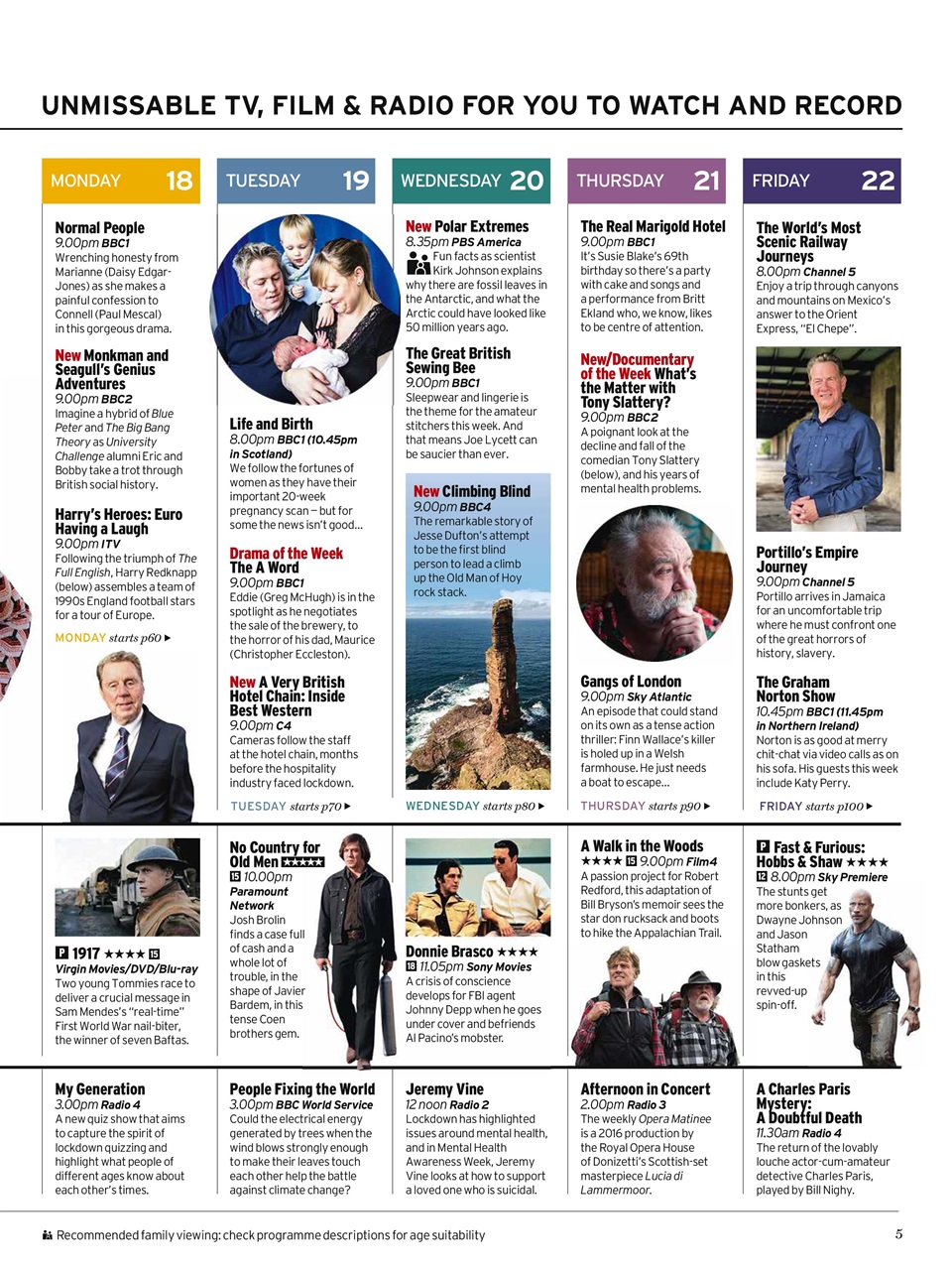 Radio Times Preview Pages