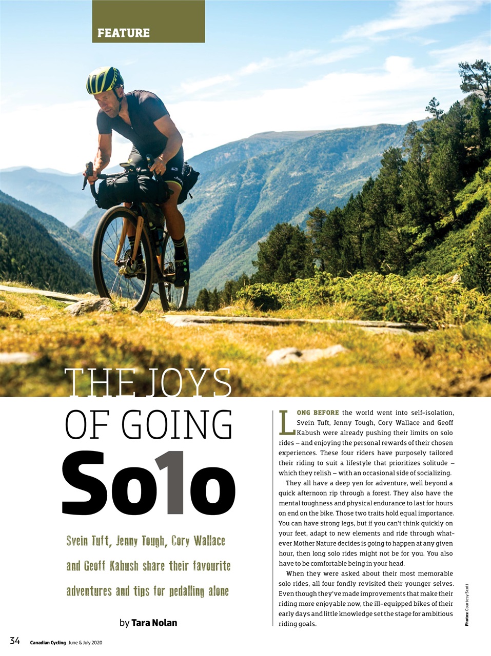 Canadian Cycling Magazine Preview Pages