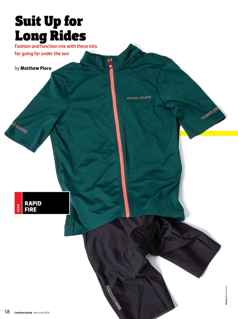 Canadian Cycling Magazine Preview Pages