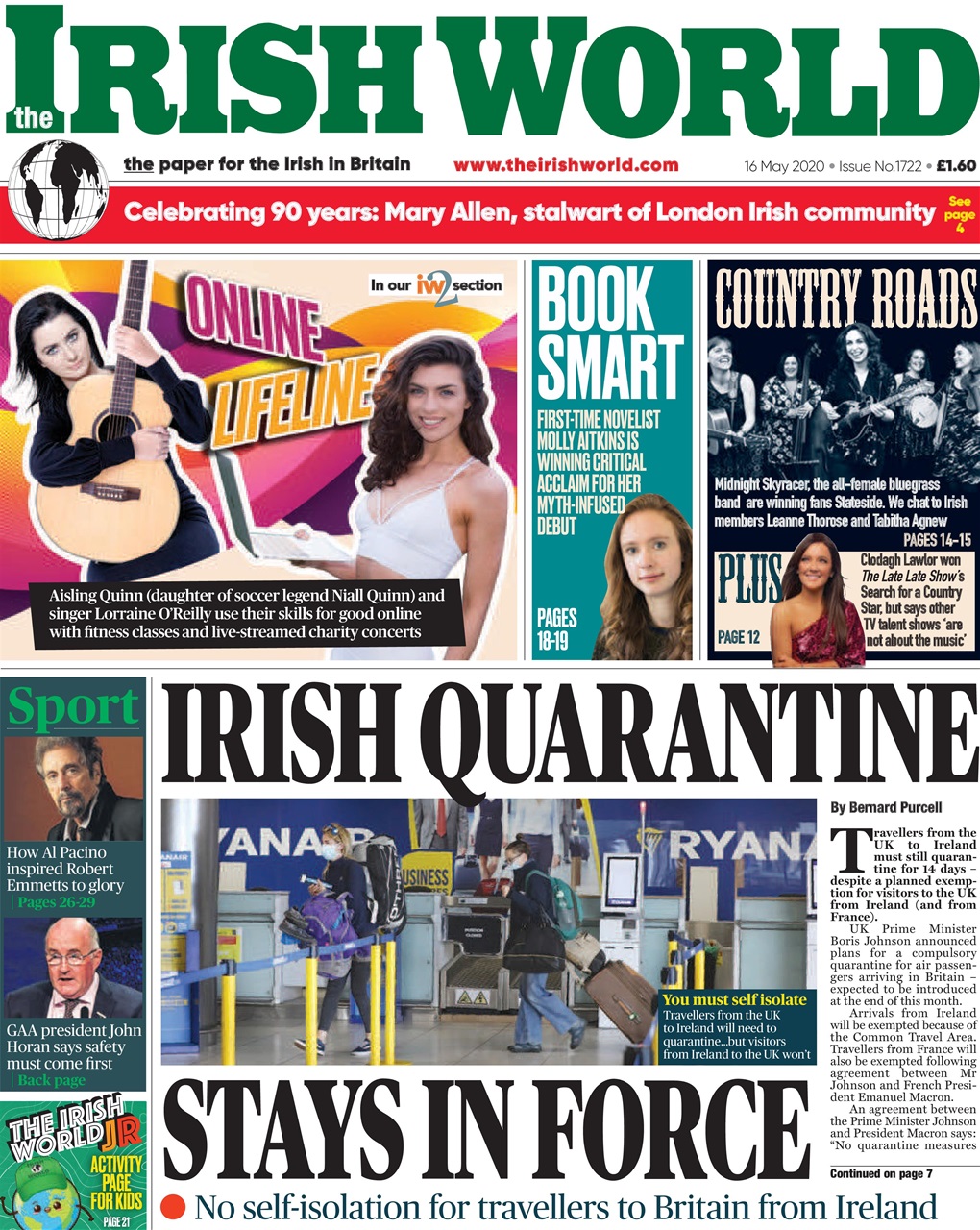 Irish World Preview Pages