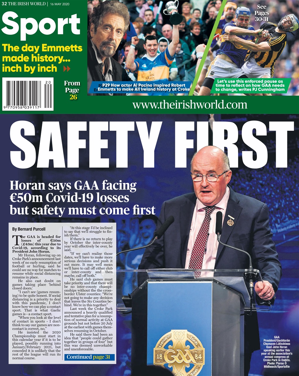 Irish World Preview Pages