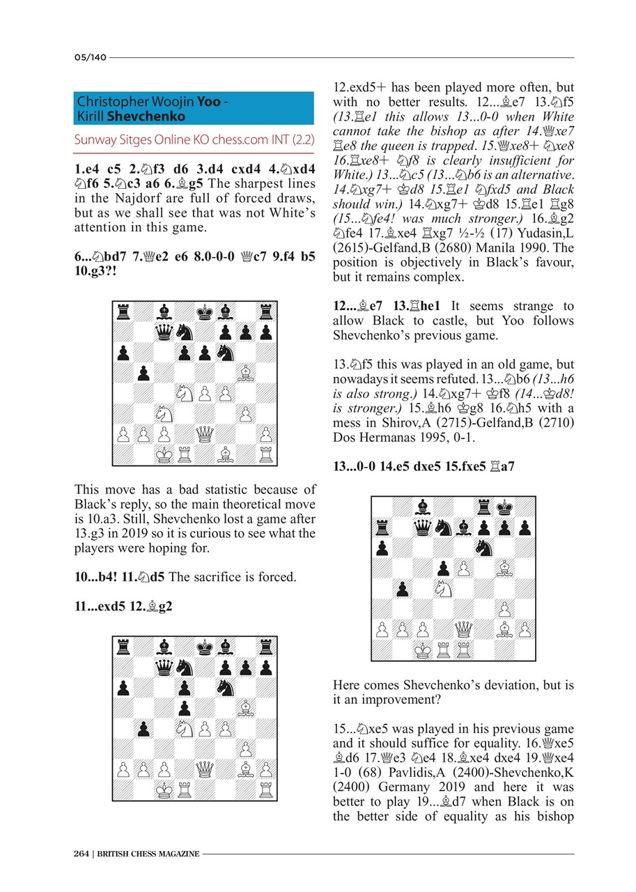 British Chess Magazine Preview Pages