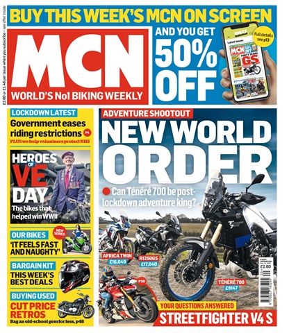 MCN issue 13/05/2020