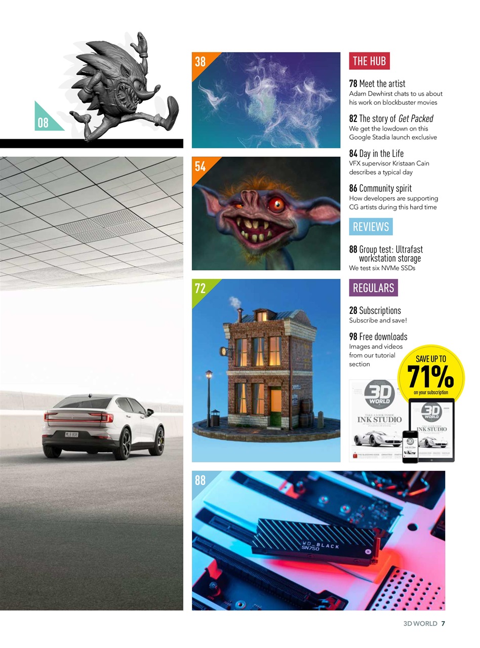 3D World Preview Pages